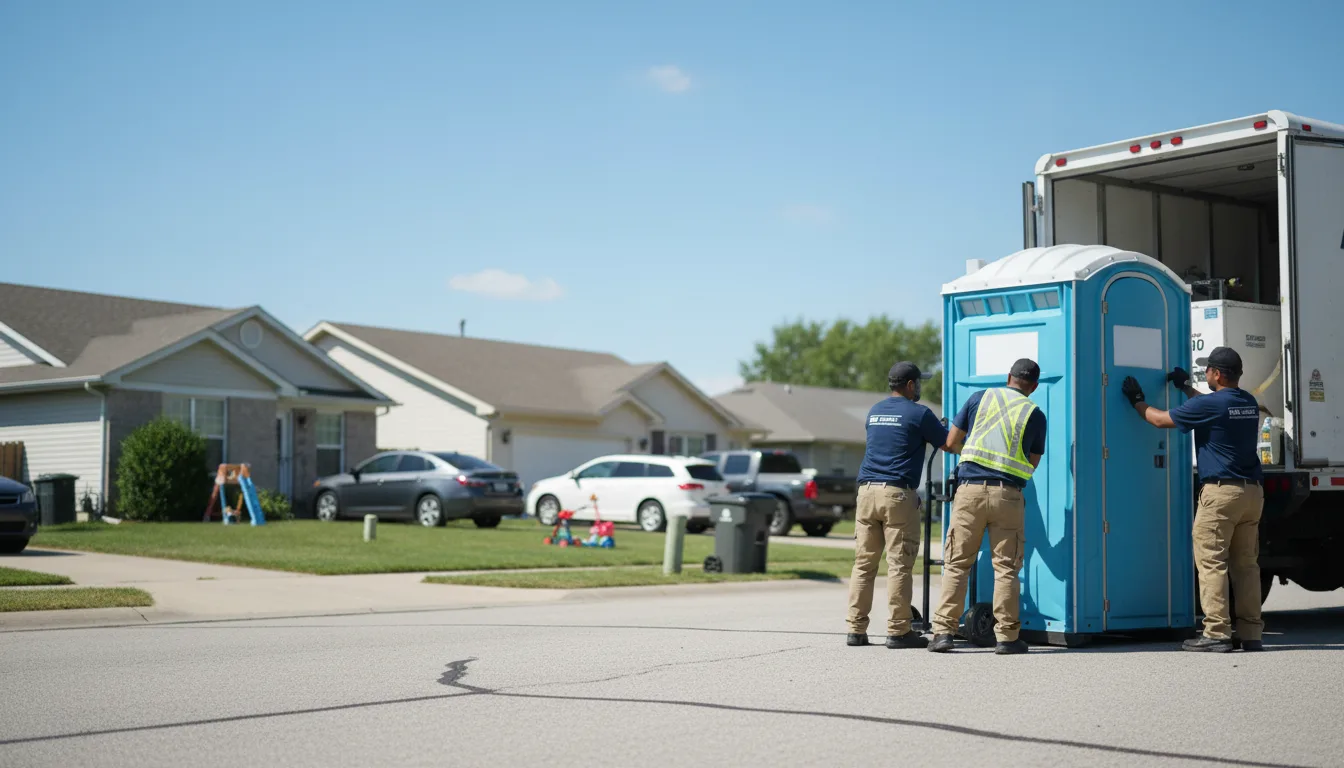 Standard Porta Potty Rentals in Papillion, NE near me